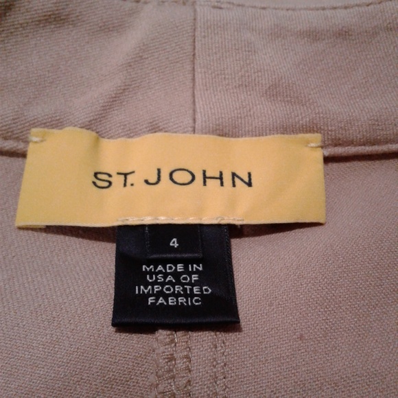 LSt. John Yellow Label Marie Straight Pants Size 4 - Picture 5 of 8